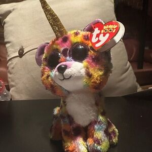 Ty Multicolor Unicorn Plush